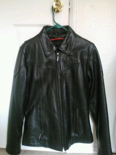 Womens motorcycle leather jacket