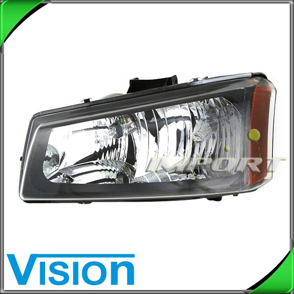 Driver side left lh headlight lamp assembly 03-04 chevy silverado 1500 2500 3500