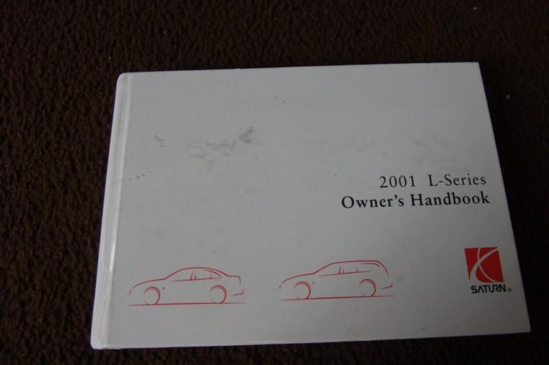 Saturn 2001 l-series owner's handbook