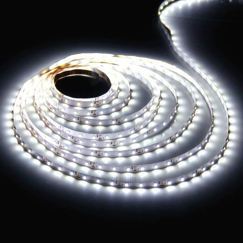  5m cool white non-waterproof 3528 smd flexible led strip lights 300 leds new