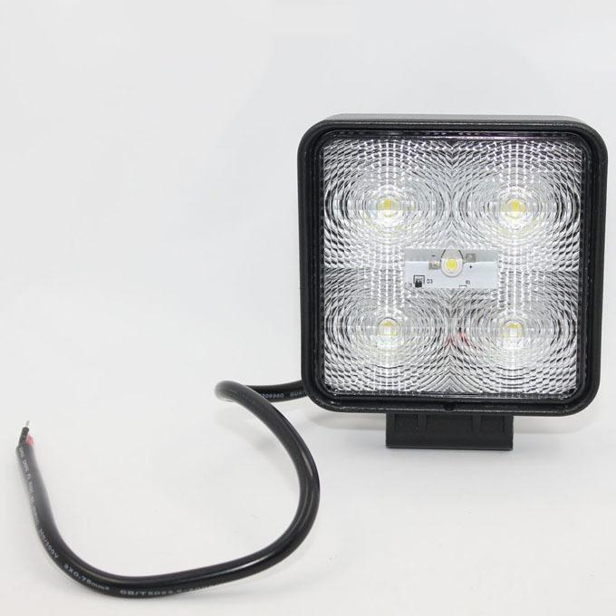 1pcs 15w square led flood beam work light offroad lamp 4wd suv jeep ute boat crv