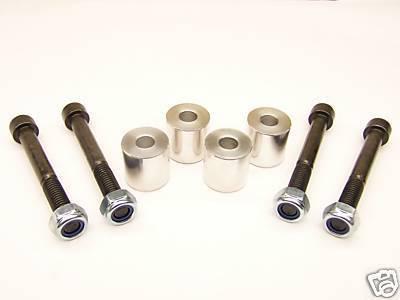 1" suzuki hayabusa busa handlebar risers front lowering kit bar risers