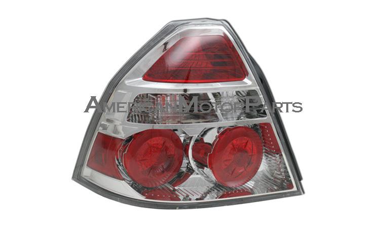 Eagleeye pair replacement tail light lamp 07-08 chevy aveo 4dr sedan