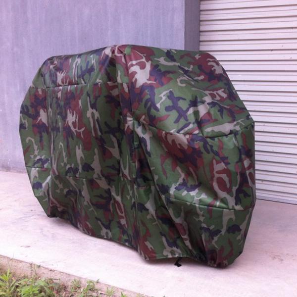 Camouflage harley honda motorcycle motorbike waterproof uv protective cover xxl