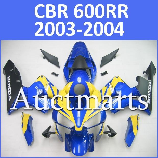 Fit honda 03 04 cbr600rr cbr 600 rr 2003 2004 fairing kit abs plastics a96 d00