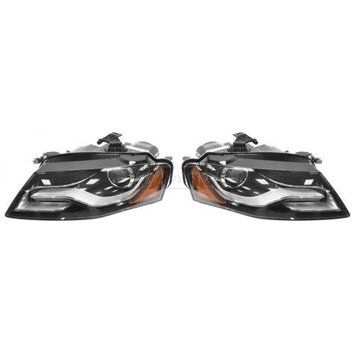 Audi a4 s4 sedan (rpo code 8q3) hid xenon headlight headlamp left right pair set