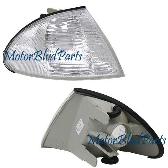 99-01 bmw e46 sedan/wagon clear signal corner lamp rh