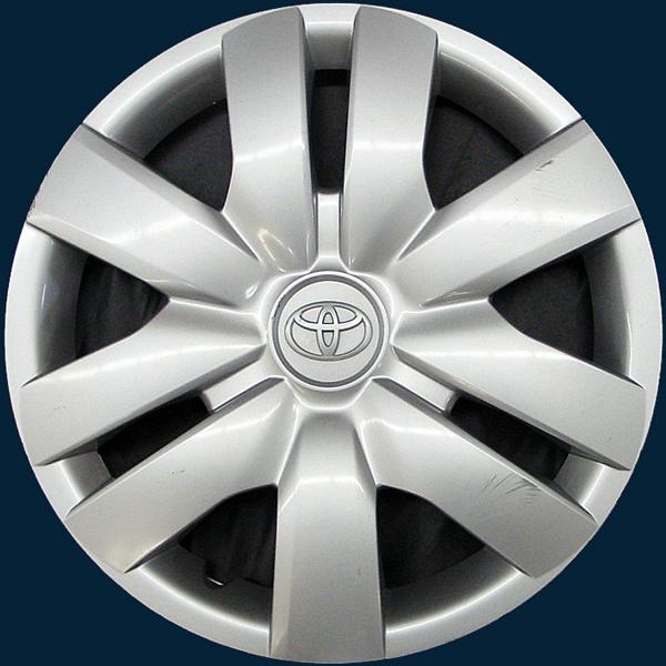 '06-12 toyota yaris hollander 61142 14" 9 spoke hubcap wheel cover # 4260252310