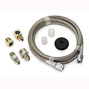 Autometer 4ft. stainless gauge line kit #3