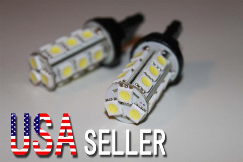 New 2x  3157 signal brake 18  5050 led light bulbs 3057  white