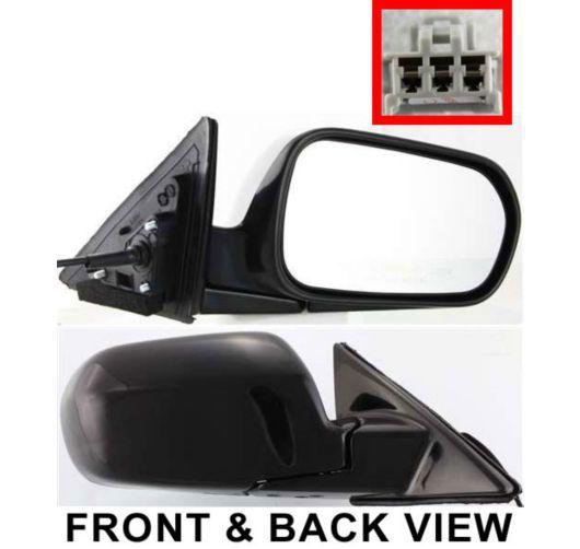 99-02 honda accord sedan folding power mirror right 4 door passenger side