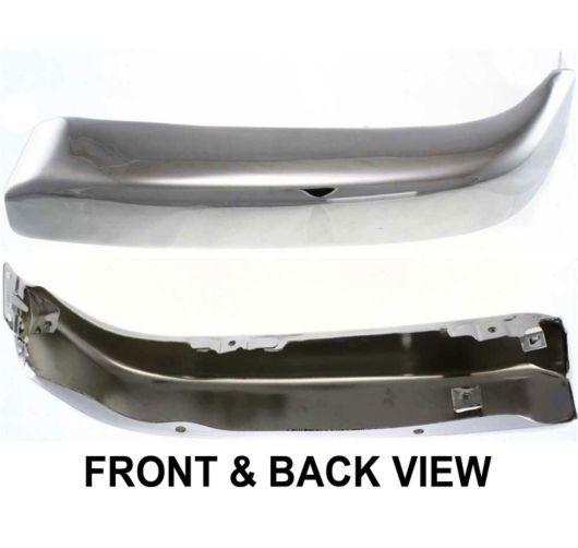 98 99 00 tacoma 4wd front bumper cover trim chrome impact strip pre-runner left