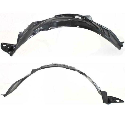 2001-2003 honda civic left splash shield fender liner sedan coupe 02 l/h new