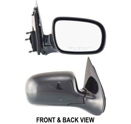 New passengers manual side view mirror glass housing 97-05 chevrolet venture van