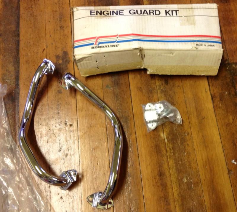 Honda vf1000f engine guards. hondaline nos