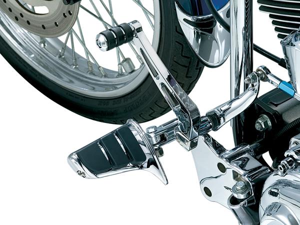 Kuryakyn iso-sweptwing footpegs - male mount  4463