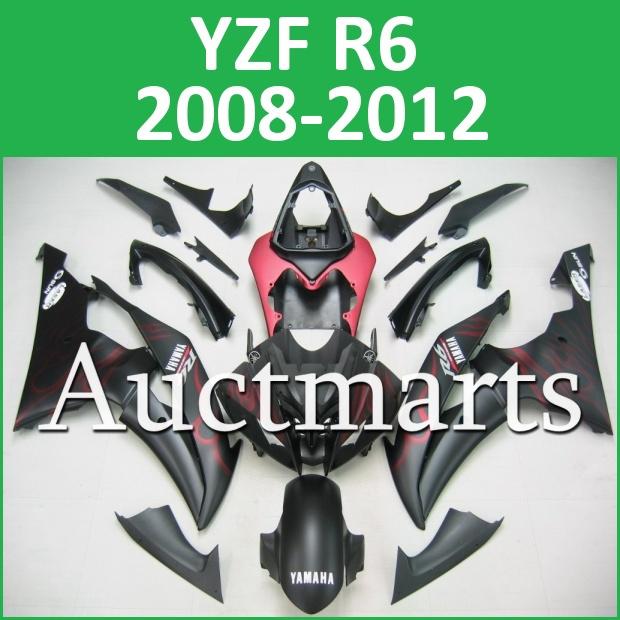 Fit yamaha yzf r6 08 09 10 11 12 yzfr6 2008 2009 2010 2011 2012 fairing i14 c03