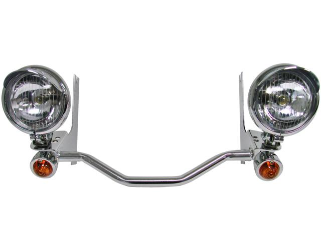 Driving passing turn signal spot light bar for 94-12 harley road king touring