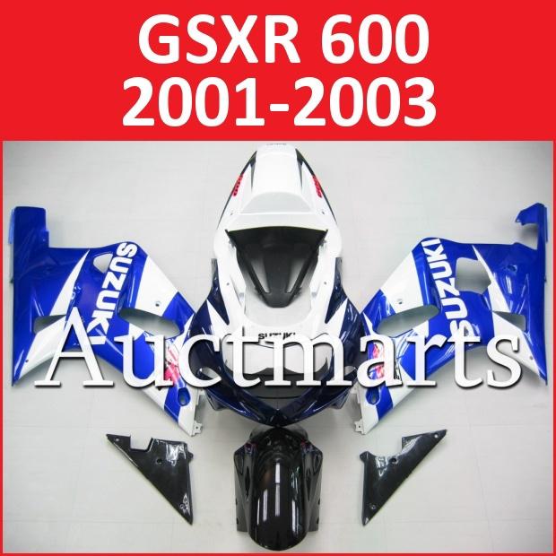 Fit suzuki 01 02 03 gsxr 600 gsx-r600 2001 2002 2003 fairing k1 bodywork a3 a11