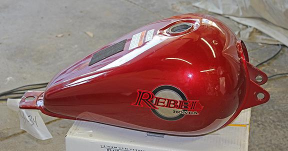 Honda rebel  fuel gas tank -h34