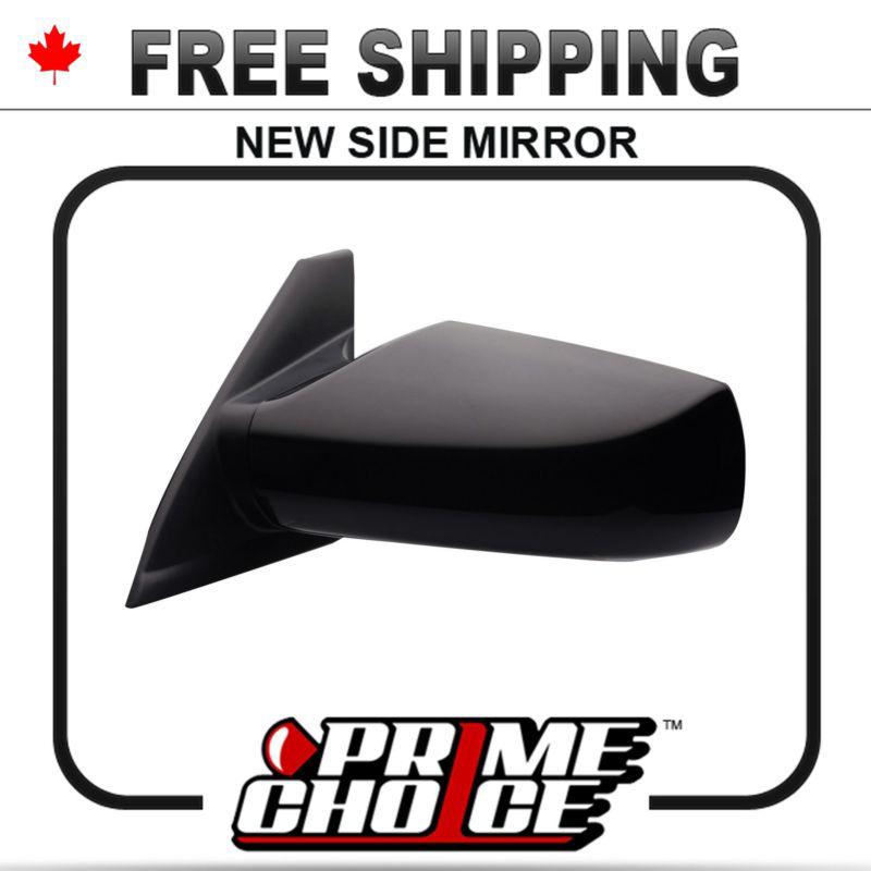 New power non heated drivers side view door mirror