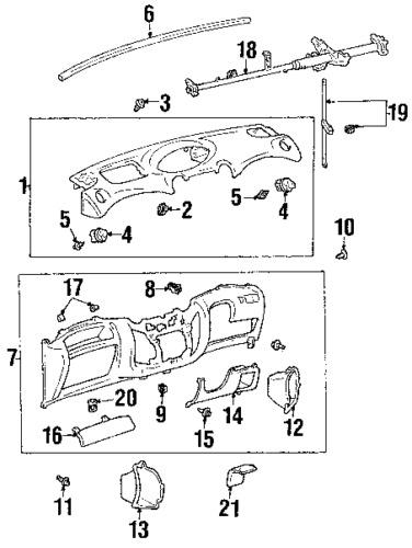 Toyota 9356855014 genuine oem factory original upr ctr plr trim screw