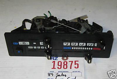 Nissan 87-90 sentra pulsar temperature heat/ac control 1987 1988 1989 1990