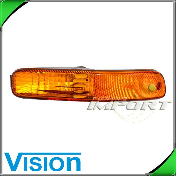 Passenger right side signal marker light lamp amber new 2002-2004 jeep liberty