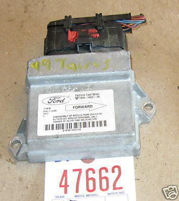 Ford 98-99 taurus sable airbag/srs control module/unit 1998 1999