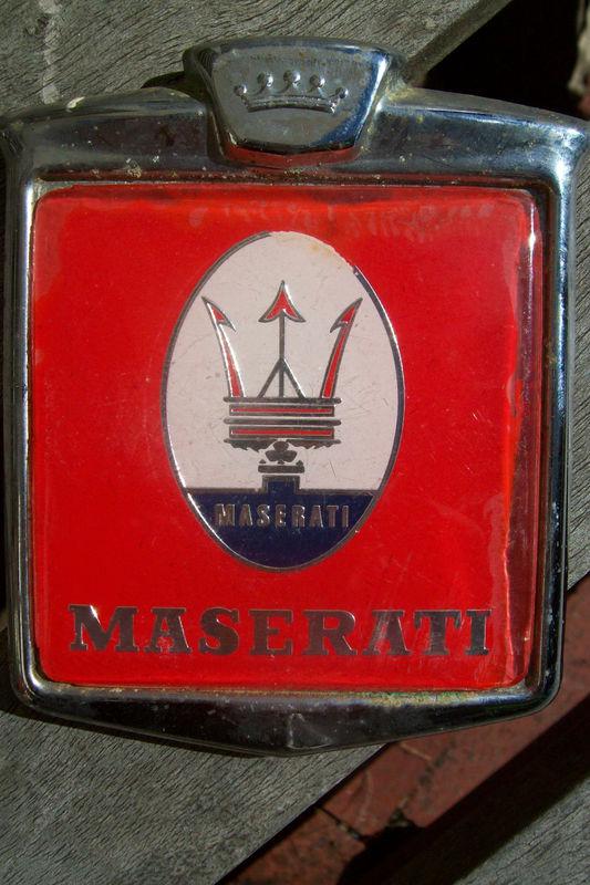 Maserati badge