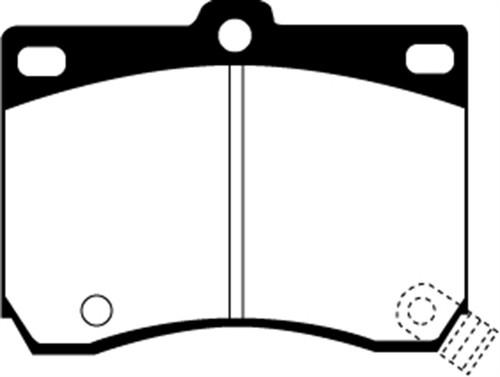 Ebc brakes dp2824 ebc greenstuff 2000 series sport brake pads