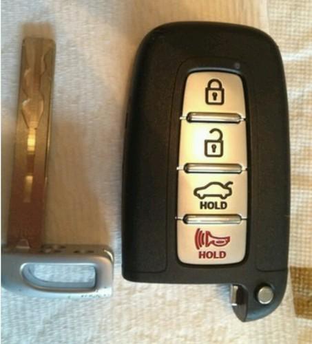 Hyundai sonata genesis smartkey key keyless entry remote fob - 4 button