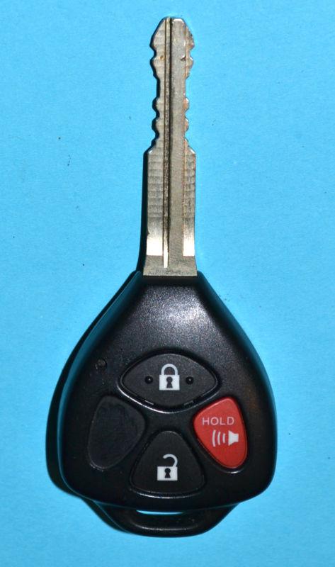 Scion key head remote fob  unit fcc id: hyq12bby  3 button  logo