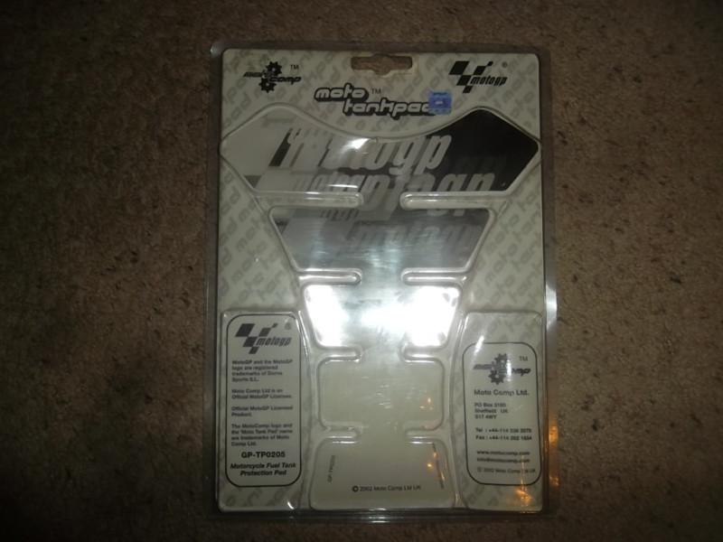 Moto gp black/clear tank pad motorcycle bike protector