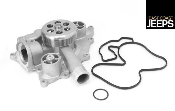 17104.21 omix-ada water pump 5.7l, 05-09 jeep wk grand cherokees, by omix-ada