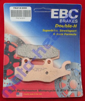 Triumph ebc fa214/2hh rear brake pads daytona 955i sprint gt rs st thruxton 900