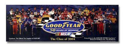 Nascar all driver photo poster wallace rudd gordon more class of 2004! free ship