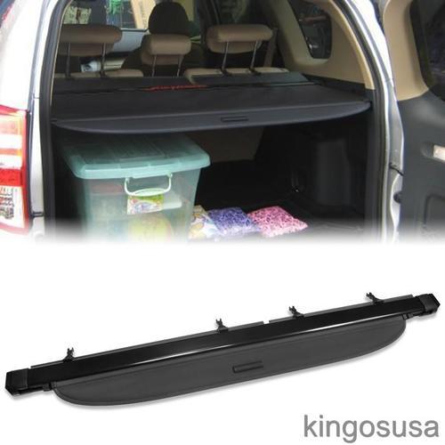 06-12 toyota rav4 black cargo trunk cover retractable shielding shade us seller