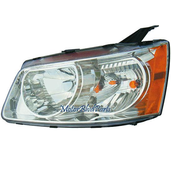 06-09 pontiac torrent headlight headlamp driver left lh