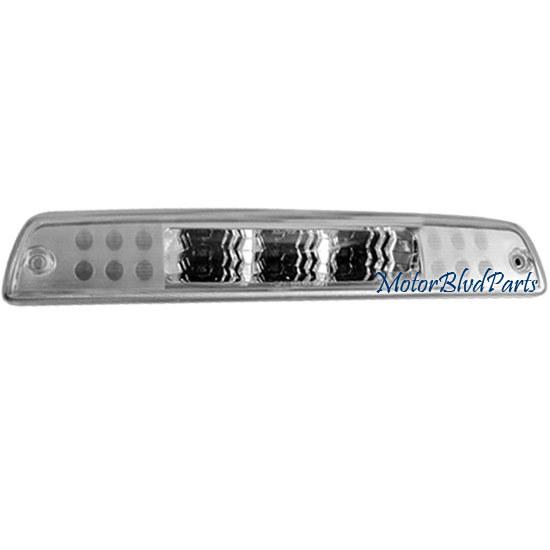 94-01 dodge ram r1500 r2500 r3500 led high mount lamp 3rd brake light chrome