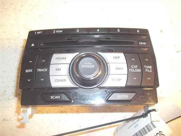 09 10 genesis oem cd mp3 player radio lkq