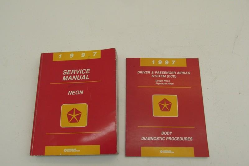 1997 dodge neon service & body diagnostic dealer oem  factory service manual