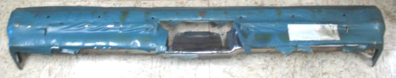 Nos 1974 1975 chevrolet impala caprice sw rr bumper w/o rub strips 335928 new gm