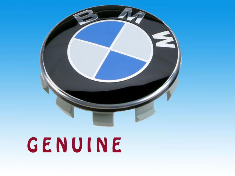 Bmw  wheel center hub cap / rim center emblem logo with cap genuine bmw