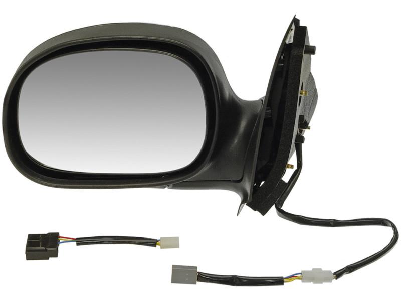 Side view mirror left, power, w/o signal black cover platinum# 1270792