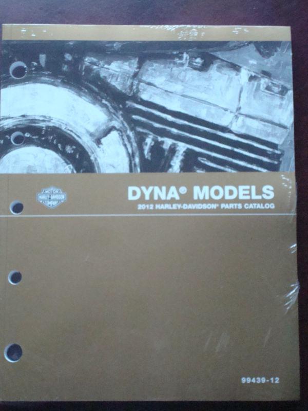 Harley davidson 99439-12 dyna models parts catalog