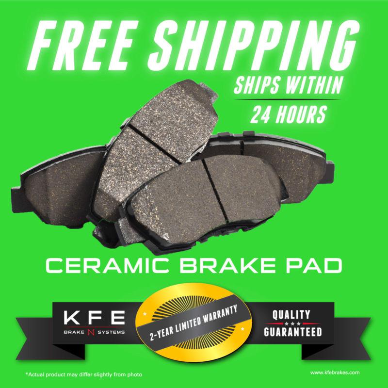 [ front ] new preimum kfe908-104 ceramic disc brake pad set includes shims camry