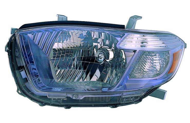 Eagleeye pair replacement headlight head lamp 08-10 toyota highlander hybrid