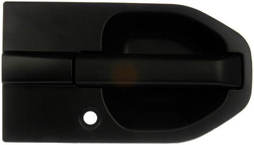 Ext door handle front right element black, textured platinum# 1230960