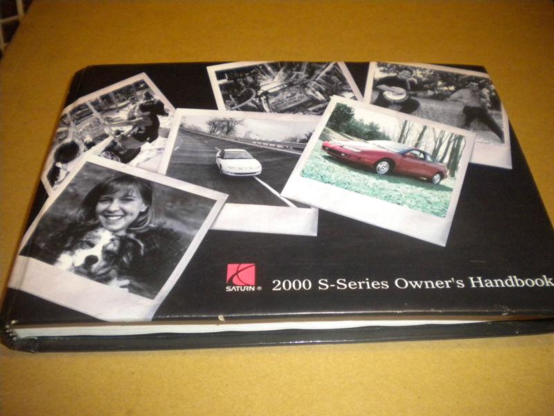 2000 saturn s series owner's handbook manual